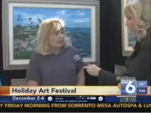 Interview Regarding Holiday Festival Of Art Del Mar Fairgrounds